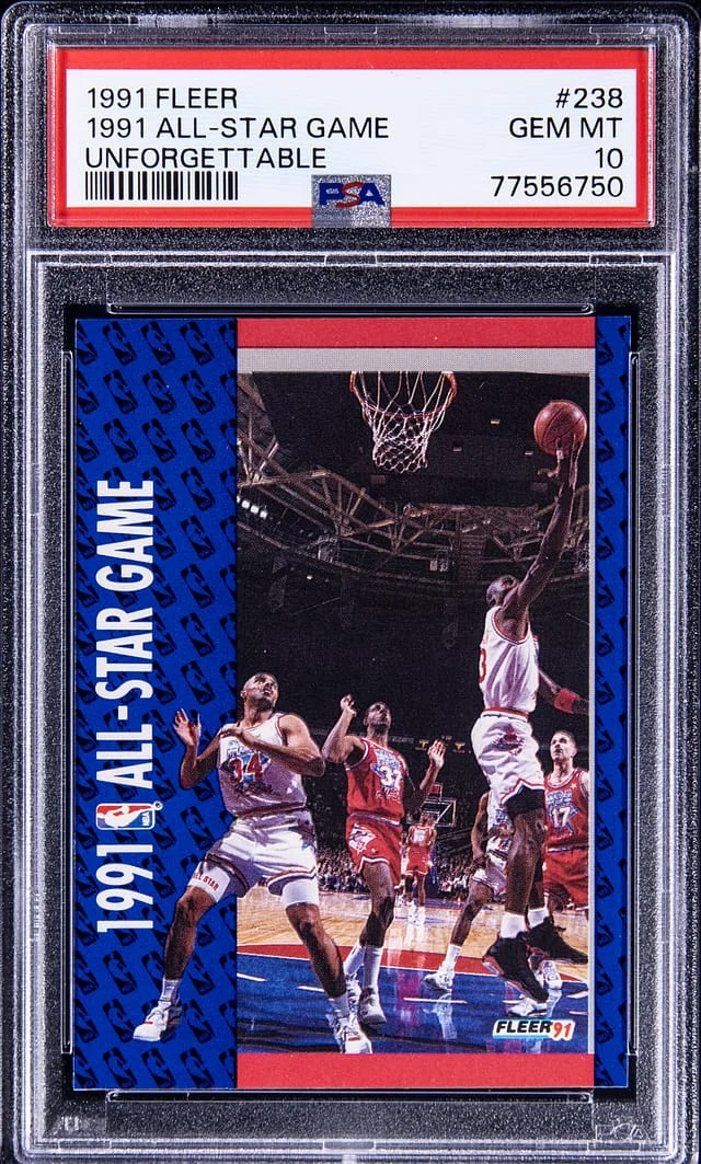 1991-92 Fleer 1991 All-Star Game Unforgettable #238 card image