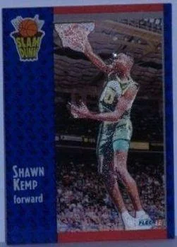 1991-92 Fleer Shawn Kemp SD 3D Acrylic #231 card image