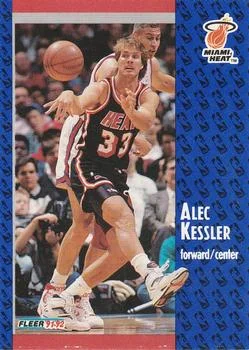 1991-92 Fleer Alec Kessler #306 card image