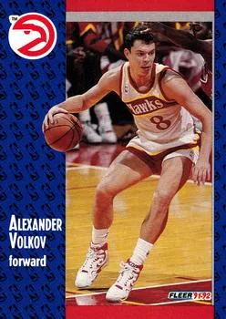 1991-92 Fleer Alexander Volkov #246 card image