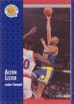 1991-92 Fleer Alton Lister #287 card image