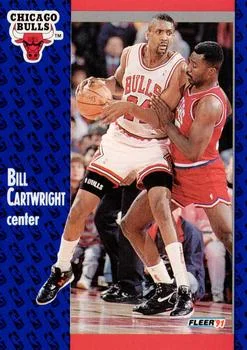 1991-92 Fleer Bill Cartwright #26 card image