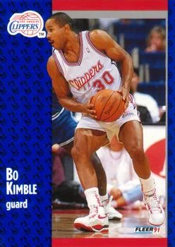 1991-92 Fleer Bo Kimble #91 card image