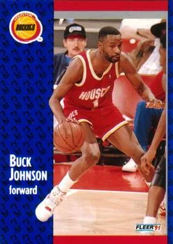 1991-92 Fleer Buck Johnson #75 card image