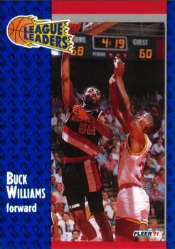 1991-92 Fleer Buck Williams LL #224 card image