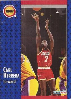 1991-92 Fleer Carl Herrera #290 card image