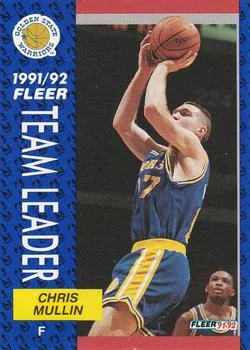 1991-92 Fleer Chris Mullin #380 card image