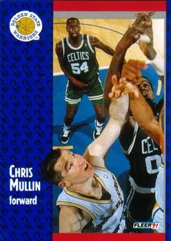 1991-92 Fleer Chris Mullin #69 card image