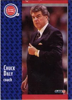 1991-92 Fleer Chuck Daly CO #58 card image