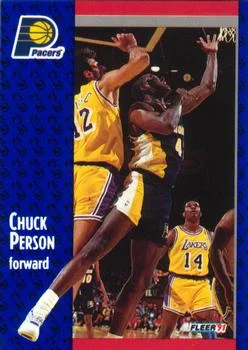 1991-92 Fleer Chuck Person #84 card image
