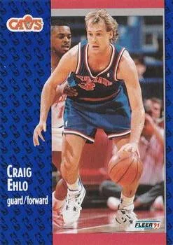 1991-92 Fleer Craig Ehlo #35 card image