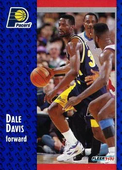 1991-92 Fleer Dale Davis #293 card image