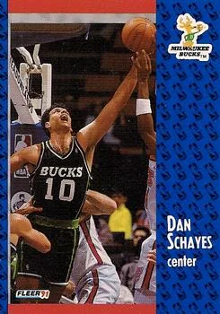 1991-92 Fleer Dan Schayes #119 card image