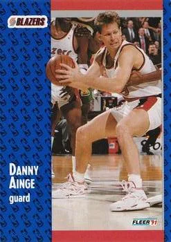 1991-92 Fleer Danny Ainge #167 card image