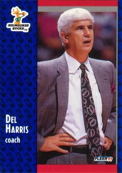 1991-92 Fleer Del Harris CO #115 card image