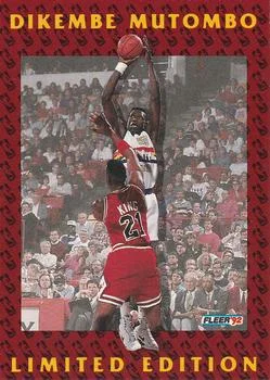 1991-92 Fleer Dikembe Mutombo [Dikembe Mutombo Limited Edition] Limited Edition #11 card image