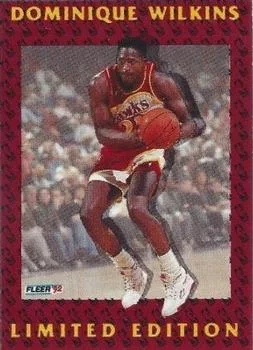 1991-92 Fleer Dominique Wilkins [Dominique Wilkins Limited Edition] Limited Edition #10 card image