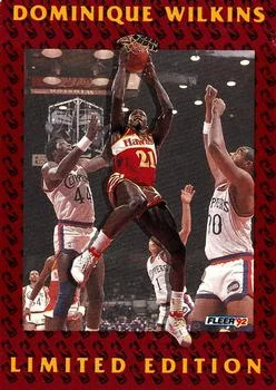 1991-92 Fleer Dominique Wilkins [Dominique Wilkins Limited Edition] Limited Edition #11 card image
