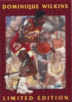 1991-92 Fleer Dominique Wilkins Limited Edition #12 card image
