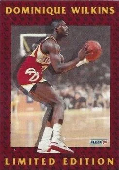 1991-92 Fleer Dominique Wilkins Limited Edition #2 card image