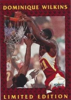 1991-92 Fleer Dominique Wilkins Limited Edition #4 card image