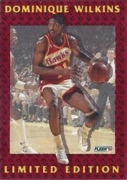1991-92 Fleer Dominique Wilkins Limited Edition #5 card image