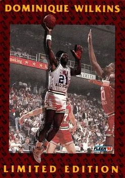 1991-92 Fleer Dominique Wilkins [Dominique Wilkins Limited Edition] Limited Edition #6 card image