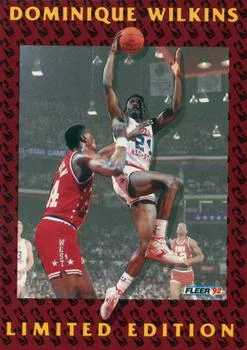 1991-92 Fleer Dominique Wilkins [Dominique Wilkins Limited Edition] Limited Edition #7 card image