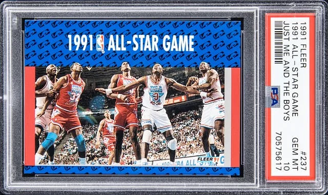 1991-92 Fleer Game Just Me and the Boys #237 card image