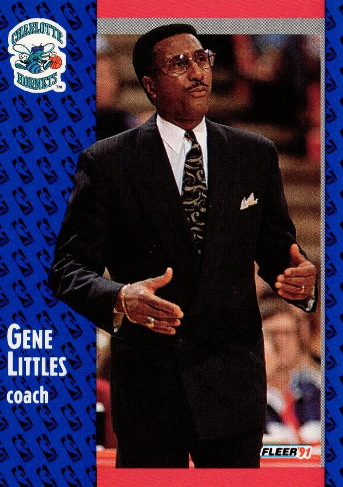 1991-92 Fleer Gene Littles CO #22 card image