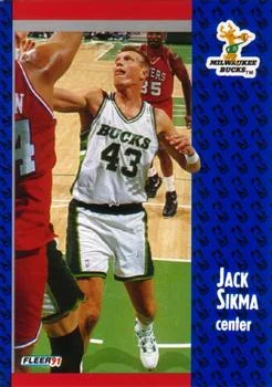 1991-92 Fleer Jack Sikma #120 card image