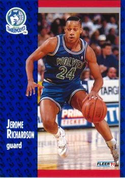 1991-92 Fleer Jerome Richardson #125 card image
