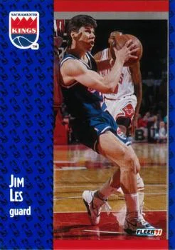 1991-92 Fleer Jim Les #176 card image