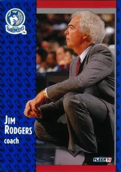 1991-92 Fleer Jim Rodgers CO #126 card image