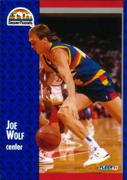 1991-92 Fleer Joe Wolf #55 card image