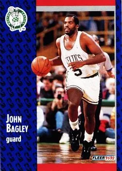 1991-92 Fleer John Bagley #247 card image