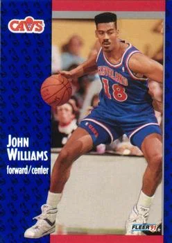 1991-92 Fleer John Williams #40 card image