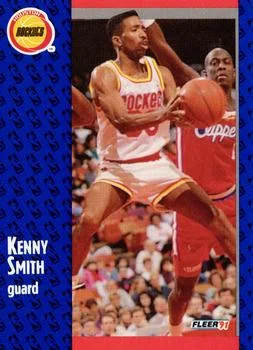 1991-92 Fleer Kenny Smith #78 card image
