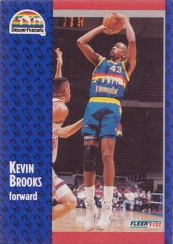 1991-92 Fleer Kevin Brooks #273 card image