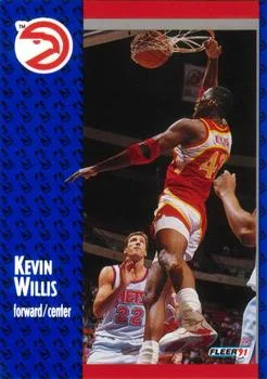 1991-92 Fleer Kevin Willis #7 card image