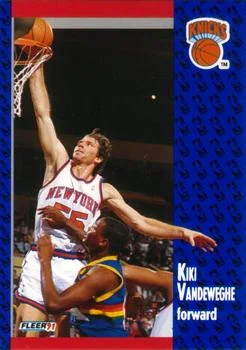 1991-92 Fleer Kiki Vandeweghe #141 card image