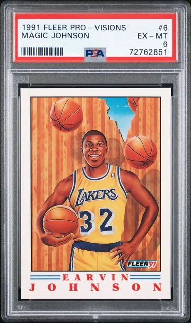 1991-92 Fleer Magic Johnson Pro-Visions #6 card image