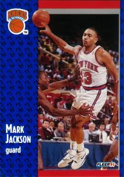 1991-92 Fleer Mark Jackson #137 card image