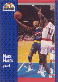 1991-92 Fleer Mark Macon #276 card image