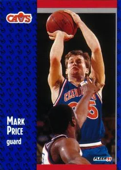 1991-92 Fleer Mark Price #38 card image