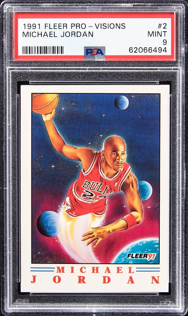 1991-92 Fleer Michael Jordan Pro-Visions #2 card image