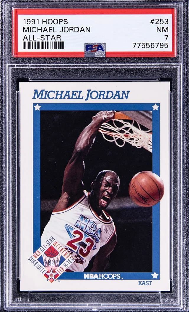 1991-92 Fleer Michael Jordan All-Star #253 card image
