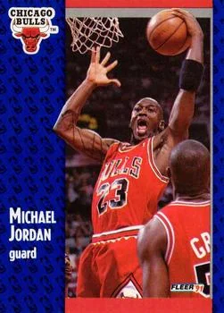 1991-92 Fleer Michael Jordan #29 card image