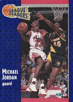 1991-92 Fleer Michael Jordan LL #220 card image