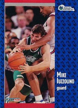 1991-92 Fleer Mike Iuzzolino #269 card image